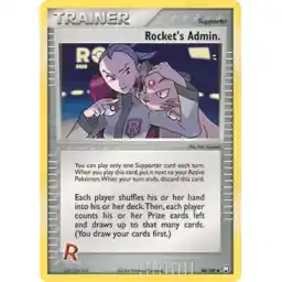 EX Team Rocket Returns - 086/109 - Rocket's Admin