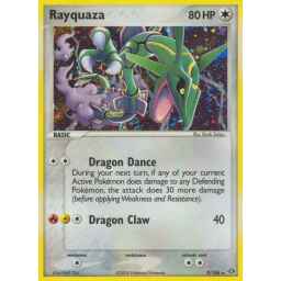 EX Emerald - 9/106 - Rayquaza - Holo Rare (Heavily Played)