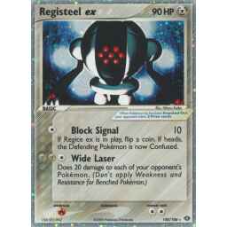 EX Emerald - 100/106 - Registeel ex