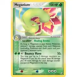 EX Unseen Forces - 9/115 - Meganium - Holo Rare (Lightly Played)