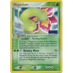 EX Unseen Forces - 9/115 - Meganium - Reverse Holo (Damaged)