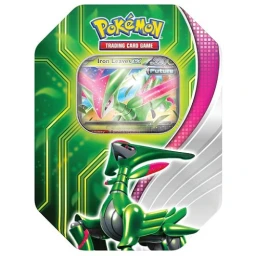 Pokemon Paradox Clash Tin Iron Leaves ex