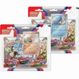 Pokemon Scarlet & Violet Arcanine + Dondozo Blister 3-Pack Bundle