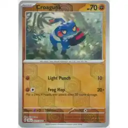 Shrouded Fable - 023/064 - Croagunk - Reverse Holo
