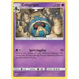 Lost Thunder - 100/214 - Cofagrigus - Rare