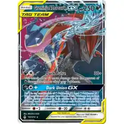 Unbroken Bonds - 107/214 - Greninja & Zoroark GX
