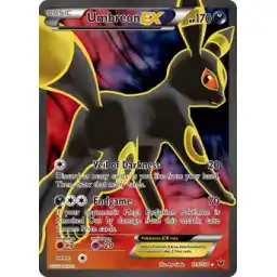 Fates Collide - 119/124 - Umbreon EX (Heavily Played)