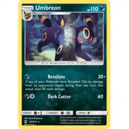 Lost Thunder - 120/214 - Umbreon - Rare