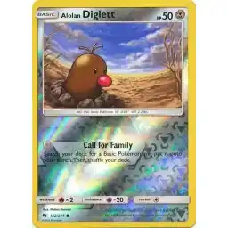 Lost Thunder - 122/214 - Alolan Diglett - Reverse Holo