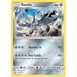 Lost Thunder - 125/214 - Steelix - Rare
