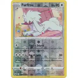 Chilling Reign - 126/198 - Furfrou Reverse Holo