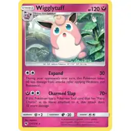 Lost Thunder - 134/214 - Wigglytuff - Rare