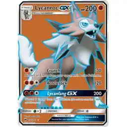 Burning Shadows - 136/147 - Lycanroc GX