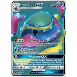 Burning Shadows - 138/147 - Alolan Muk GX