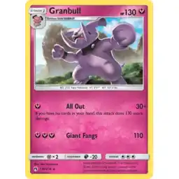 Lost Thunder - 138/214 - Granbull - Rare