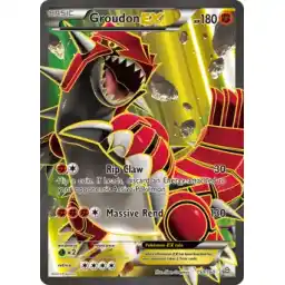 Primal Clash - 150/160 - Groudon EX (Moderately Played)