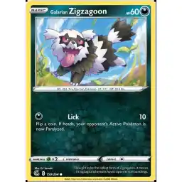 Fusion Strike - 159/264 - Galarian Zigzagoon