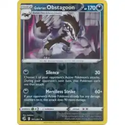 Fusion Strike - 161/264 - Galarian Obstagoon - Reverse Holo