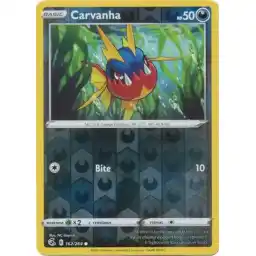 Fusion Strike - 162/264 - Carvanha - Reverse Holo