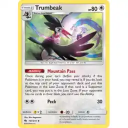 Lost Thunder - 165/214 - Trumbeak
