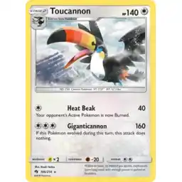 Lost Thunder - 166/214 - Toucannon - Rare