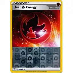 Darkness Ablaze - 174/189 - Heat Fire Energy - Reverse Holo