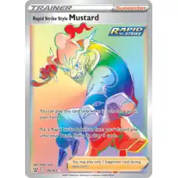 Battle Styles - 176/163 - Rapid Strike Style Mustard
