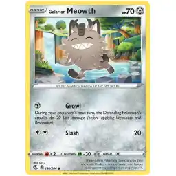 Fusion Strike - 180/264 - Galarian Meowth
