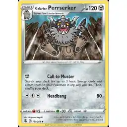 Fusion Strike - 181/264 - Galarian Perrserker
