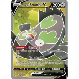 Darkness Ablaze - 184/189 - Galarian Stunfisk V