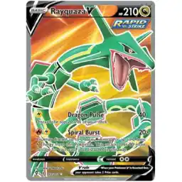 Evolving Skies - 193/203 - Rayquaza V (Moderately Played)