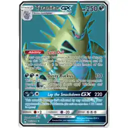 Lost Thunder - 203/214 - Tyranitar GX
