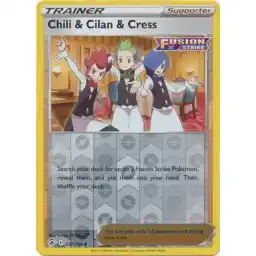 Fusion Strike - 227/264 - Chili & Cilan & Cress - Reverse Holo