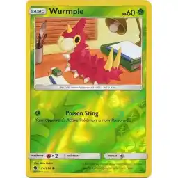 Lost Thunder - 024/214 - Wurmple - Reverse Holo