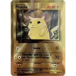 [Auksjon] Pokemon Celebrations - Promo 58/102 Gold Metal Pikachu