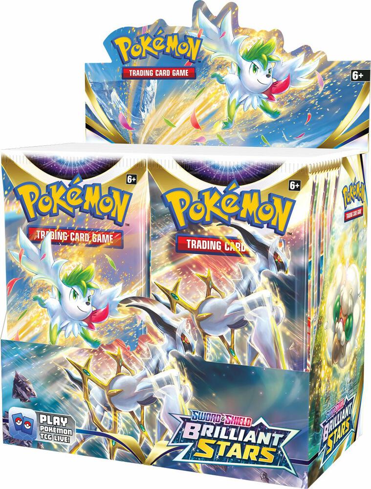 [Auksjon] Pokemon Brilliant Stars Booster Box (incl acrylic display)