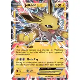 Generations - 28/83 - Jolteon EX (Moderately Played)