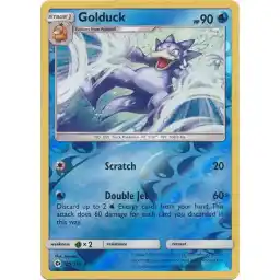 Sun & Moon - 029/149 - Golduck - Reverse Holo