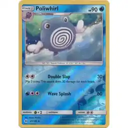 Sun & Moon - 031/149 - Poliwhirl - Reverse Holo
