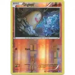 Fates Collide - 036/124 - Diglett - Reverse Holo