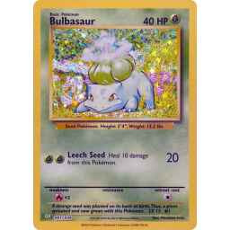 TCG Classic Collection - 001/034 - Bulbasaur - Holo