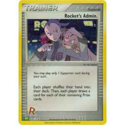 TCG Classic Collection - 026/034 - Rocket's Admin (CLV) - Holo