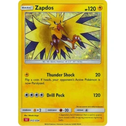 TCG Classic Collection - 012/034 - Zapdos - Holo