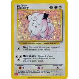 TCG Classic Collection - 013/034 - Clefairy - Holo