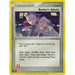 TCG Classic Collection - 025/034 - Rocket's Admin (CLC) - Holo
