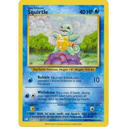 TCG Classic Collection - 001/034 - Squirtle - Holo