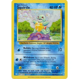TCG Classic Collection - 001/034 - Squirtle - Holo