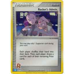 TCG Classic Collection - 027/034 - Rocket's Admin (CLB) - Holo