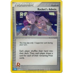 TCG Classic Collection - 027/034 - Rocket's Admin (CLB) - Holo