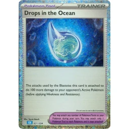 TCG Classic Collection - 021/034 - Drops in the Ocean - Holo
